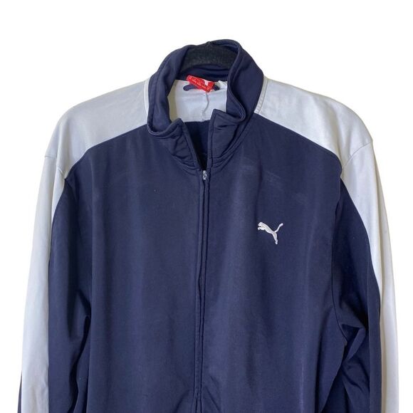 🎉Puma Baseball Tricot Track Jacket Sz XL - Picture 4 of 7